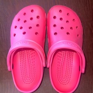 Hot Pink Crocs